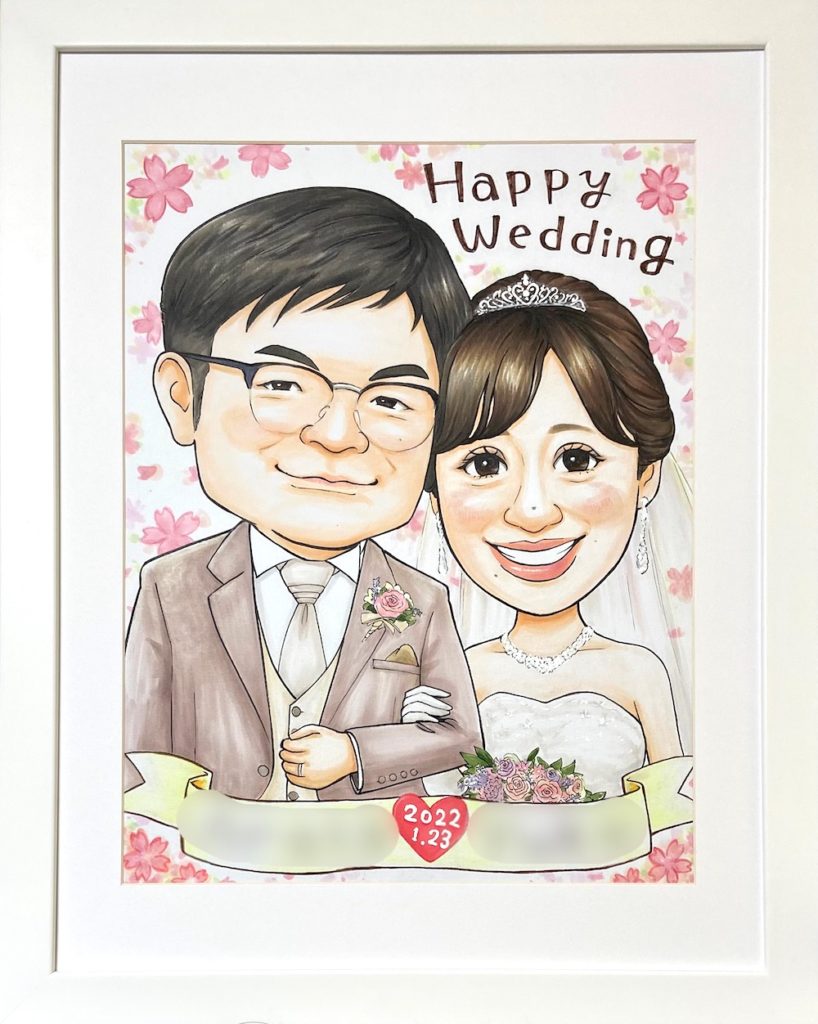 結婚式のウェルカムボード
